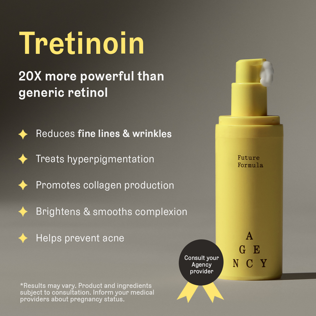 Ad by Agency on anti aging skincare targeting fine lines and hyperpigmentation