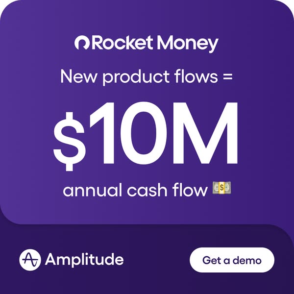 Rocket Money logo next to a large ten million dollar annual cash flow stat