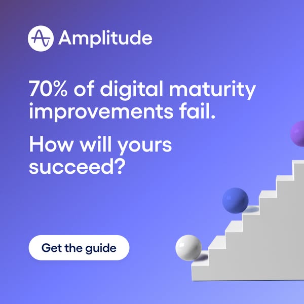 Product screenshot with an interactive tour popup next to a headline about fixing conversion drop-offs