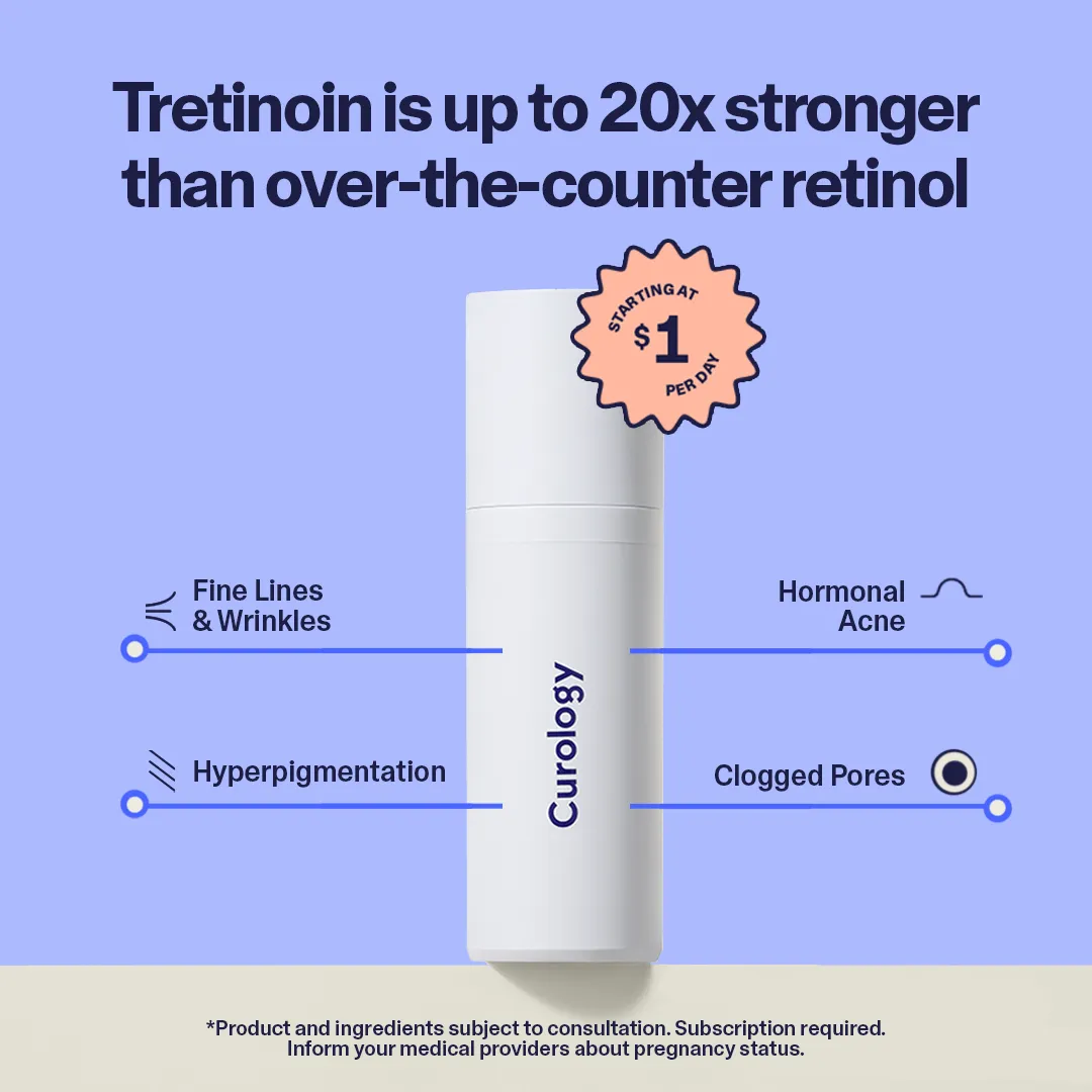 Ad by Curology on dermatologist designed skincare personalized to your goals