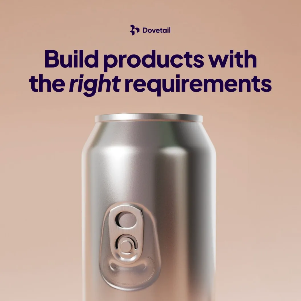 LinkedIn ad by Dovetail asking product leaders to center teams on the customer problem