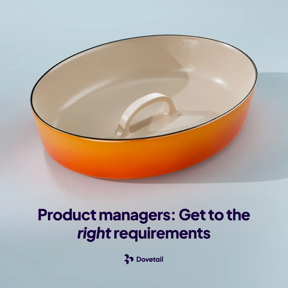 LinkedIn ad by Dovetail on collecting and sharing customer insights in one place