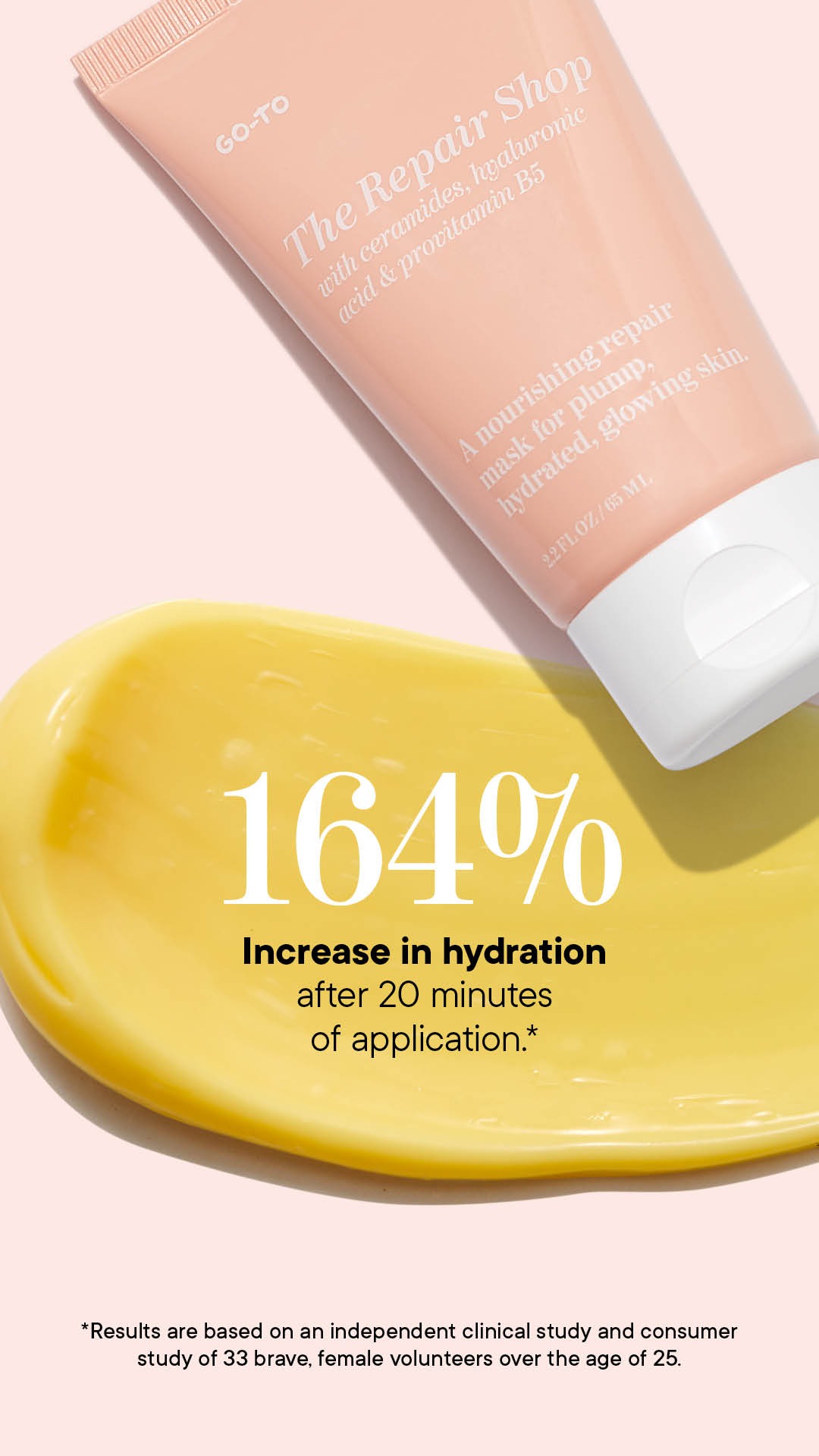 Ad by Go-To Skin Care sharing hydration test results for The Repair Shop