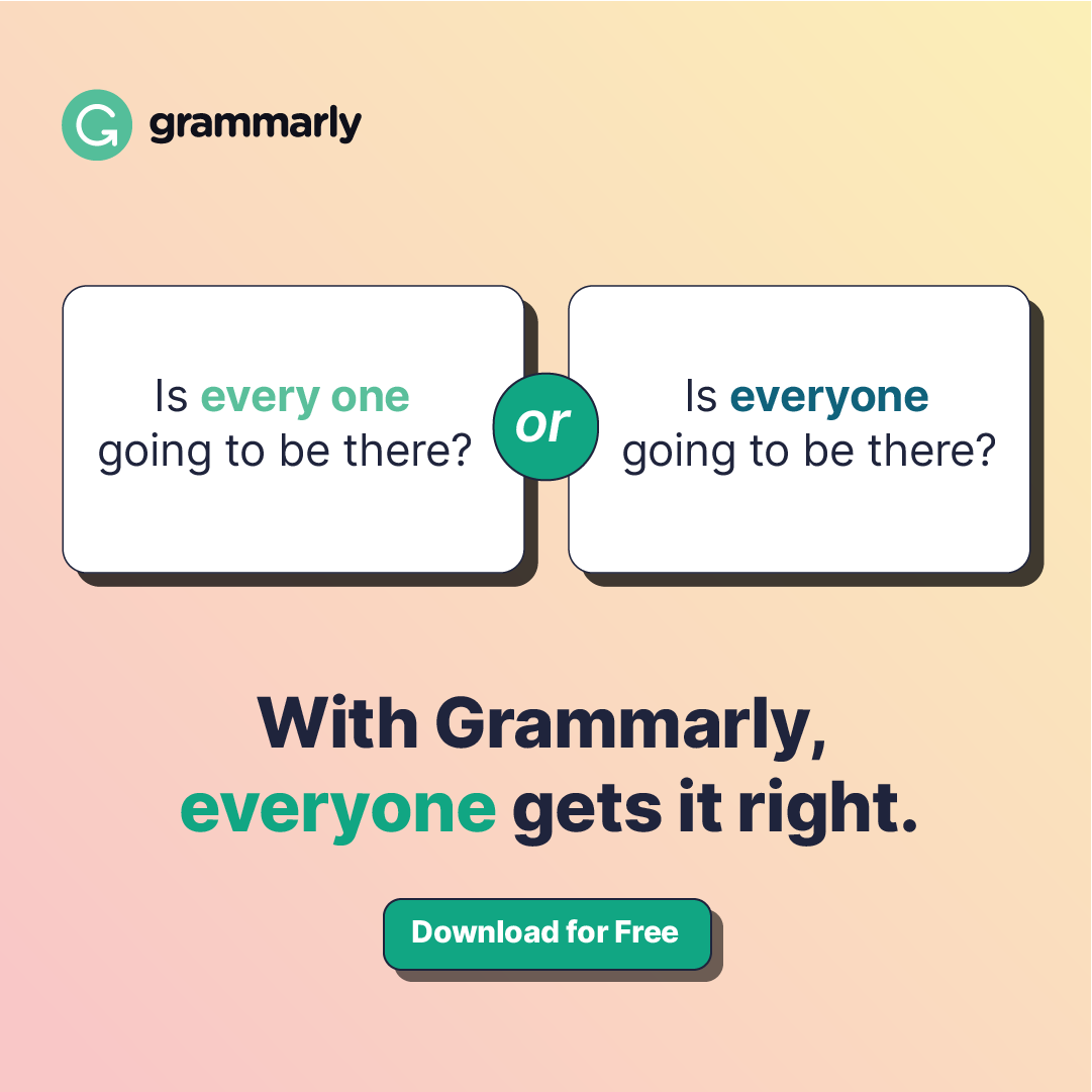 Facebook and Instagram ad by Grammarly on its free app for clearer writing